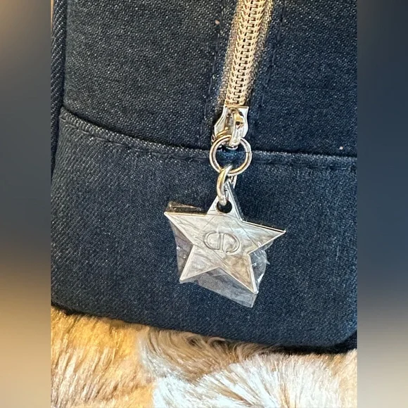 Dior Denim Blue Makeup Pouch, NIB - Picture 3 of 4